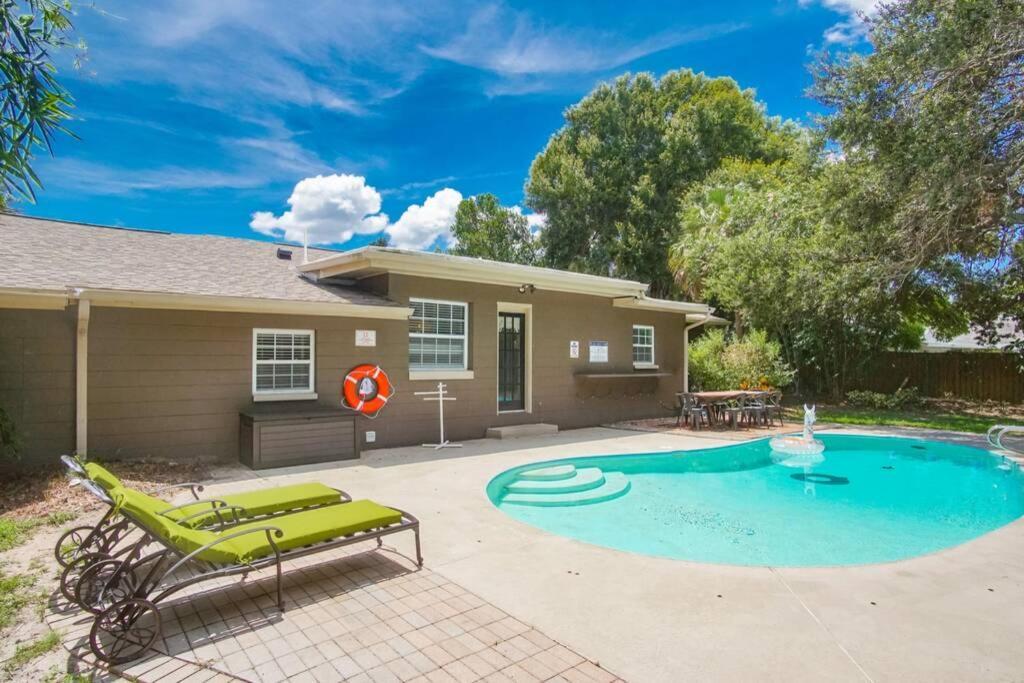 Boho Vibes- Private Pool- 10 Min To Raymond James Villa Tampa Buitenkant foto