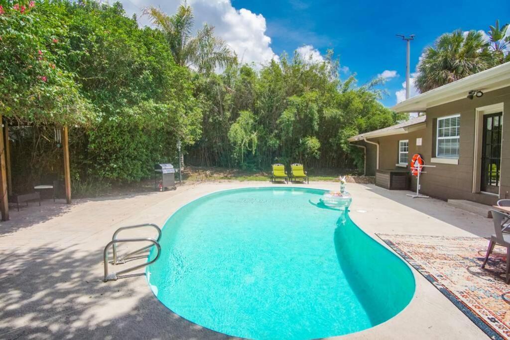 Boho Vibes- Private Pool- 10 Min To Raymond James Villa Tampa Buitenkant foto